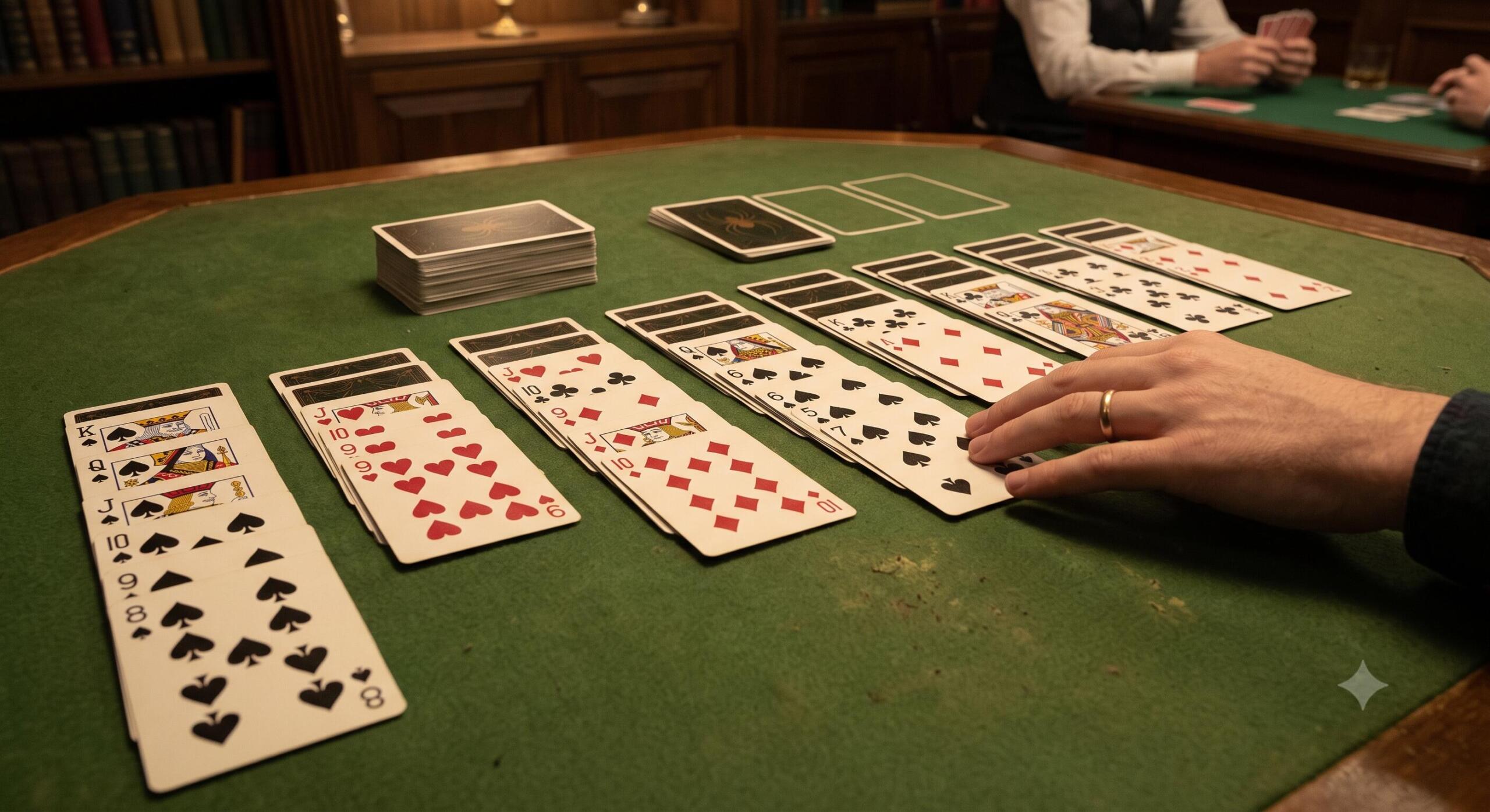 Spider Solitaire: Regler og strategi for kabalen