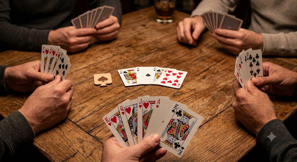 Euchre: Regler, «bowers» og strategi forklart enkelt