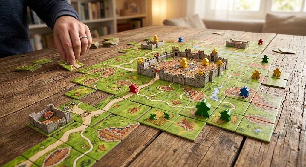 Carcassonne: regler, poeng og strategi