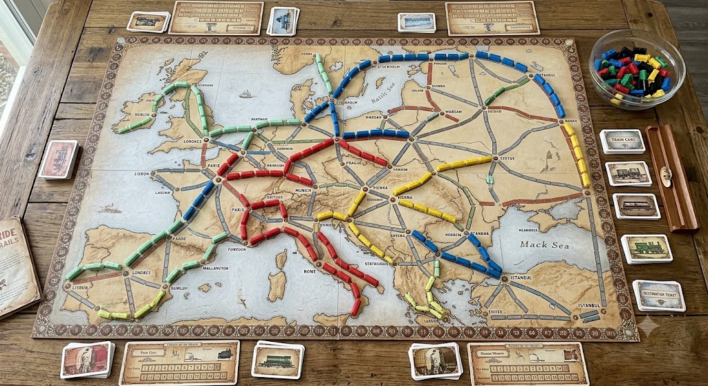 Ticket to Ride: regler, poeng og strategi