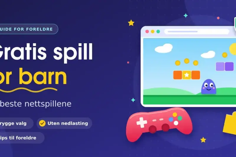 Gratis spill for barn: De beste nettspillene